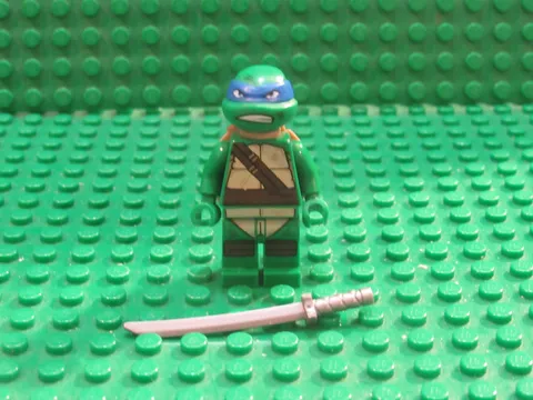 LEGO Teenage Mutant Ninja Turtles 79118 Leonardo Gritted Teeth Smudges sword G25