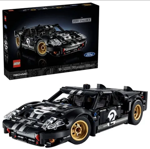 LEGO Technic 1966 Ford GT40 MKII 42223 793 Pieces Sealed