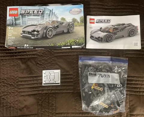 LEGO Speed Champions: Pagani Utopia 76915 100% Complete