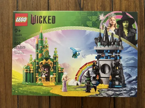 LEGO Wicked Emerald City & Kiamo Ko Castle Set 75689 NEW IN BOX 860 NEVER OPENED
