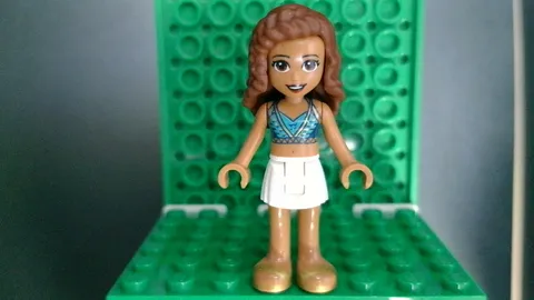 LEGO Friends Andrea Mini-doll frnd0383 White Skirt Dark Blue Top minifigure