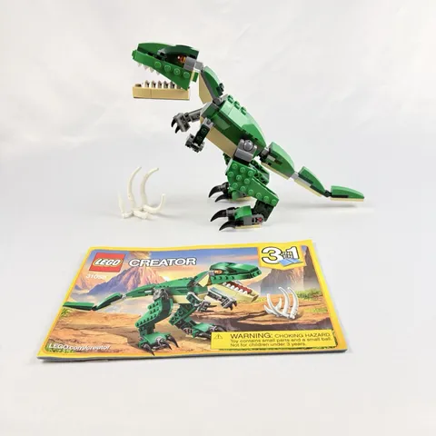 Lego Creator 3 In 1 Mighty Dinosaurs 31058 Complete w/ Instructions