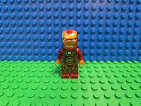 LEGO Iron Man Mark 42 Minifigure sh0065 76006 Marvel Super Heroes CMF Lot Rare 