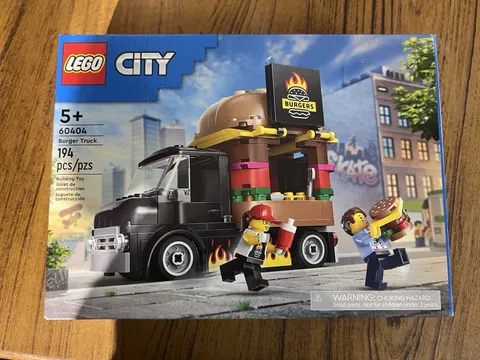 LEGO City 60404 Burger Truck Complete Set Boxed 194pc Age 5+ (2024)
