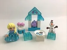 Lego Duplo 10920 Elsa and Olaf’s Tea Party Complete Set Frozen Disney Princess