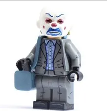 LEGO Dc Superheroes Dark Knight Robber joker Custom Minifigure By Phoenix Rare