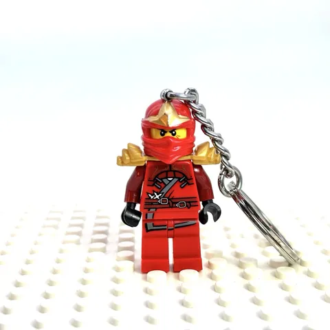 LEGO Ninjago Kai Red Vintage Key Chain Minifigure 