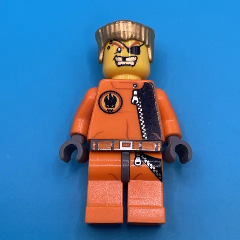 Lego Agents  Gold Tooth Minifigure 8967 8630