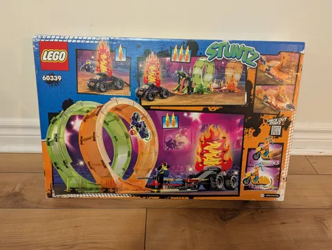 LEGO Double Loop Stunt Arena 60339 Building Set Brand New 
