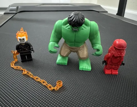 LEGO Marvel/Star Wars 3pc Minifigure Lot Hulk & Ghost Rider