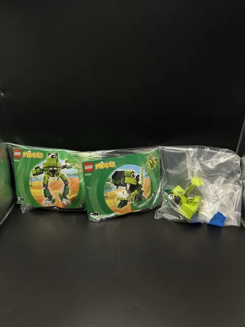 LEGO Mixels Glorp Corp Lot 41518 41519 41520 Complete w/ 2 Instructions No Box
