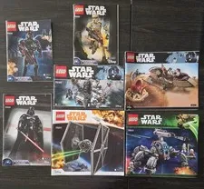 LEGO Star Wars Instruction Manual Lot 75013 75211 75174 75183 75534 75526 75523