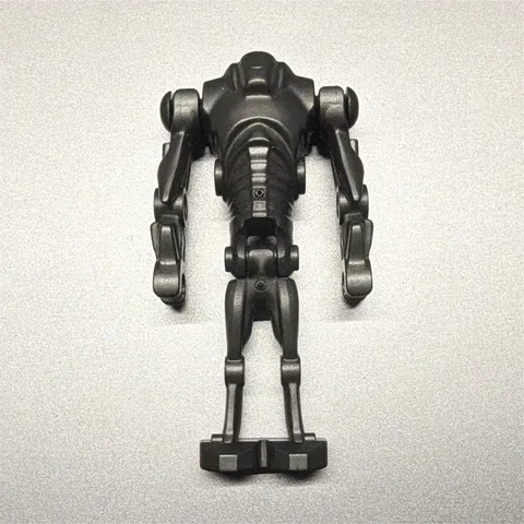 LEGO Black Droid Robot Minifigure Figure Plastic Collectible Building Toy