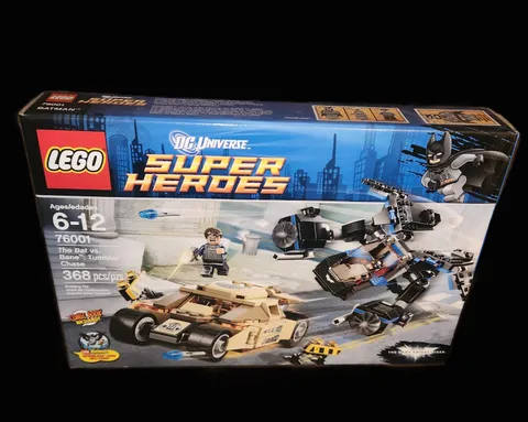 New Sealed Lego 76001 DC Super Heroes The Bat vs. Bane Tumbler Chase