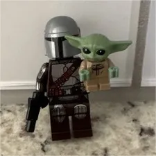 Lego star wars Mando and Grogu (original versions)