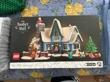 LEGO 10293 Santa's Visit Winter Village Collection Retired New Sealed