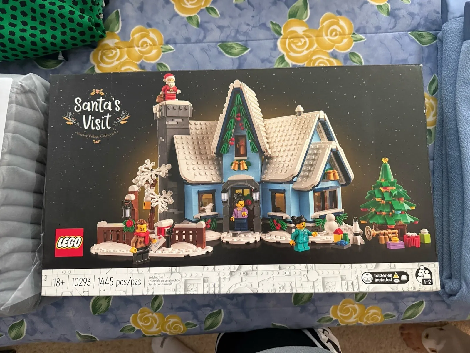 LEGO 10293 Santa's Visit Winter Village Collection Retired New Sealed