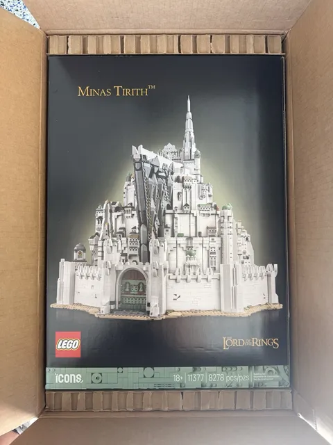 Lego 11377 ICONS The Lord of the Rings: Minas Tirith 8278 pcs Sealed! Ships NOW!