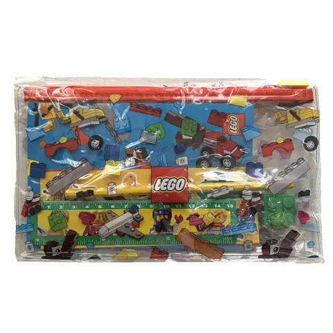 Lego Stationary Set Pencil Case Eraser Notebook Ruler Stickers #5005969 School