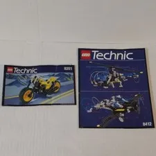 LEGO Technic Illustrated Instruction Manuals (BOOKLETS ONLY)