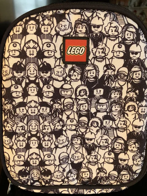 LEGO TOTE TRAVEL BAG ORGANIZER, STORAGE slightly Used