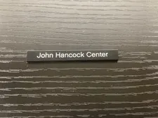 LEGO Architecture - John Hancock Center 1 X 8 Printed Black Tile (21001)