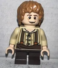 Bilbo Baggins - LEGO The Hobbit Minifigure with Suspenders lor029