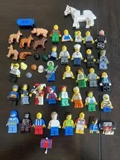 LEGO Minifigure Assortment Lot - Assorted Characters & Animals