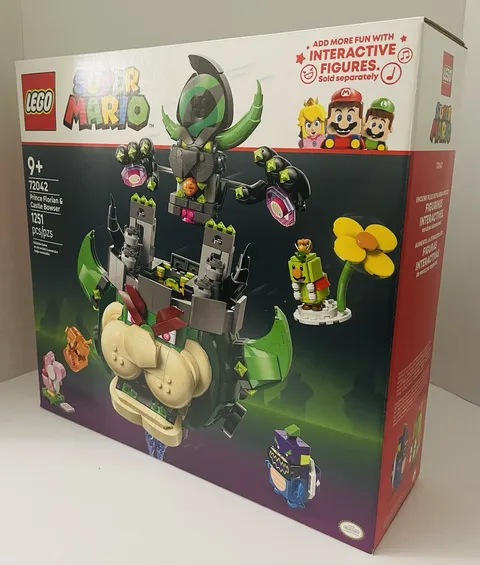 LEGO Super Mario: Prince Florian & Castle Bowser (72042) - New, Sealed