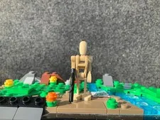 LEGO Star Wars B1 Battle Droid sw0001c Tan W/ Blaster