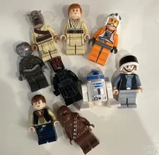LEGO Star Wars Minifigure Lot 9 figs