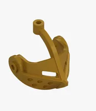 LEGO Minifigure, Visor Pointed x126 2594 Pearl Gold New