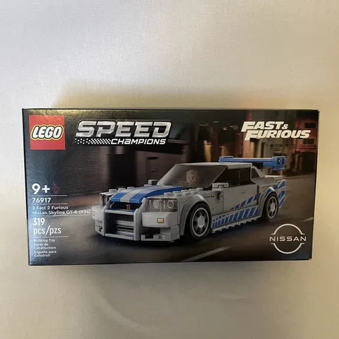 76917 2 FAST 2 FURIOUS NISSAN SKYLINE GT-R R3 lego legos Speed Champions car NEW