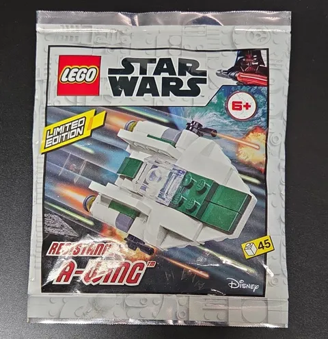 LEGO Star Wars 912177 Resistance A-Wing Foil Pack 45 pcs 6+