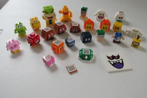 Lego Super Mario Minifigures Figures & PARTS & PIECES Lot