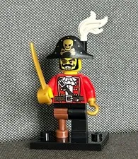 LEGO Minifigures series 8 Pirate Captain Minifigure Tricorn Feather Hat
