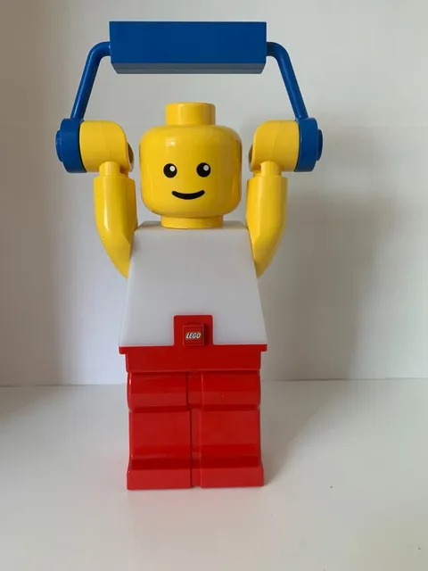 Lego man lamp still works in great condition