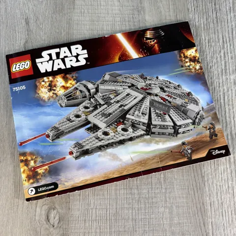LEGO Star Wars 75105 Millennium Falcon Instruction Book Manual Only No Bricks