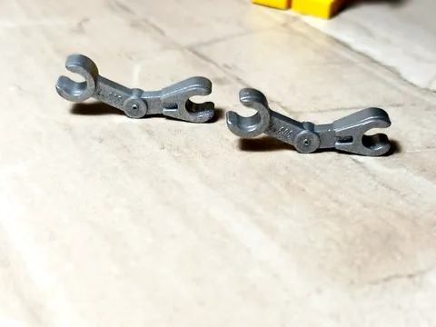 New LEGO Droid Arms SILVER Lot of 2 Robot Star Wars Body Part Junkyard Meat
