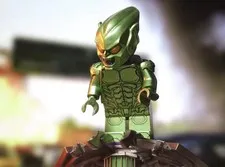 LEGO Marvel Green Goblin + Glider custom minifigure By Letsgo