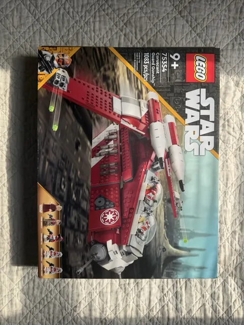 LEGO Star Wars the Clone Wars Coruscant Guard Gunship 75354