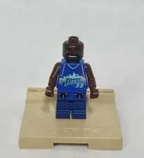 Lego NBA Minifigure Karl Malone Basketball Player # 32 Utah Jazz/Retired Minifig