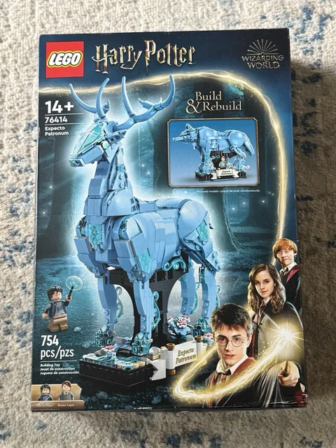 LEGO Harry Potter 76414 Expecto Patronum Build & Rebuild 754 pcs, Boxed