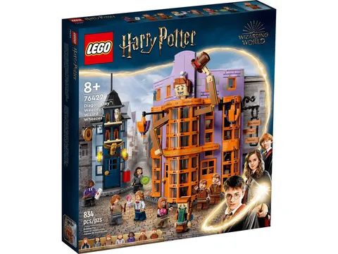 LEGO Harry Potter Diagon Alley Weasleys Wizard Wheezes Building Set 76422 NEW