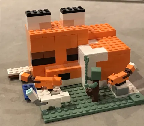Lego Minecraft The Fox Lodge 21178
