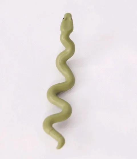 LEGO Sand Green Snake w/ Raised Head Animal Minifig