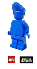LEGO Everyone Is Awesome - Blue Monochrome Minifigure - tls106 - NEW