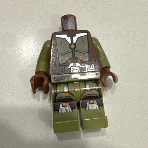 Lego 75025 jedi knight Kao Cen Darach Star Wars (Head and headspikes missing)