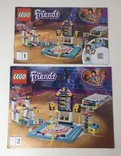 Lego 41372 Stephanie's Gymnastics Show Instruction Manual Book Only - No Bricks
