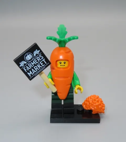 LEGO Series 24 Carrot Mascot Costume  New taken out of package minifigure CMF